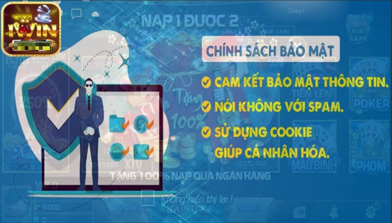 Những cam kết khi bảo mật tại đây