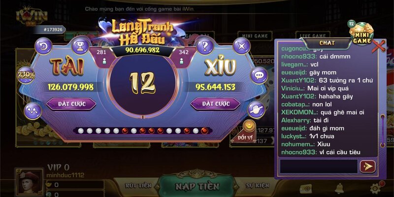 Hướng dẫn quy luật chơi tài xỉu online và cách chơi tại cổng game Iwin